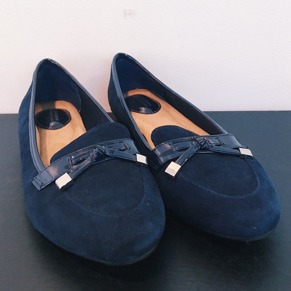 Giani Bernini Blue Memory Foam Loafers